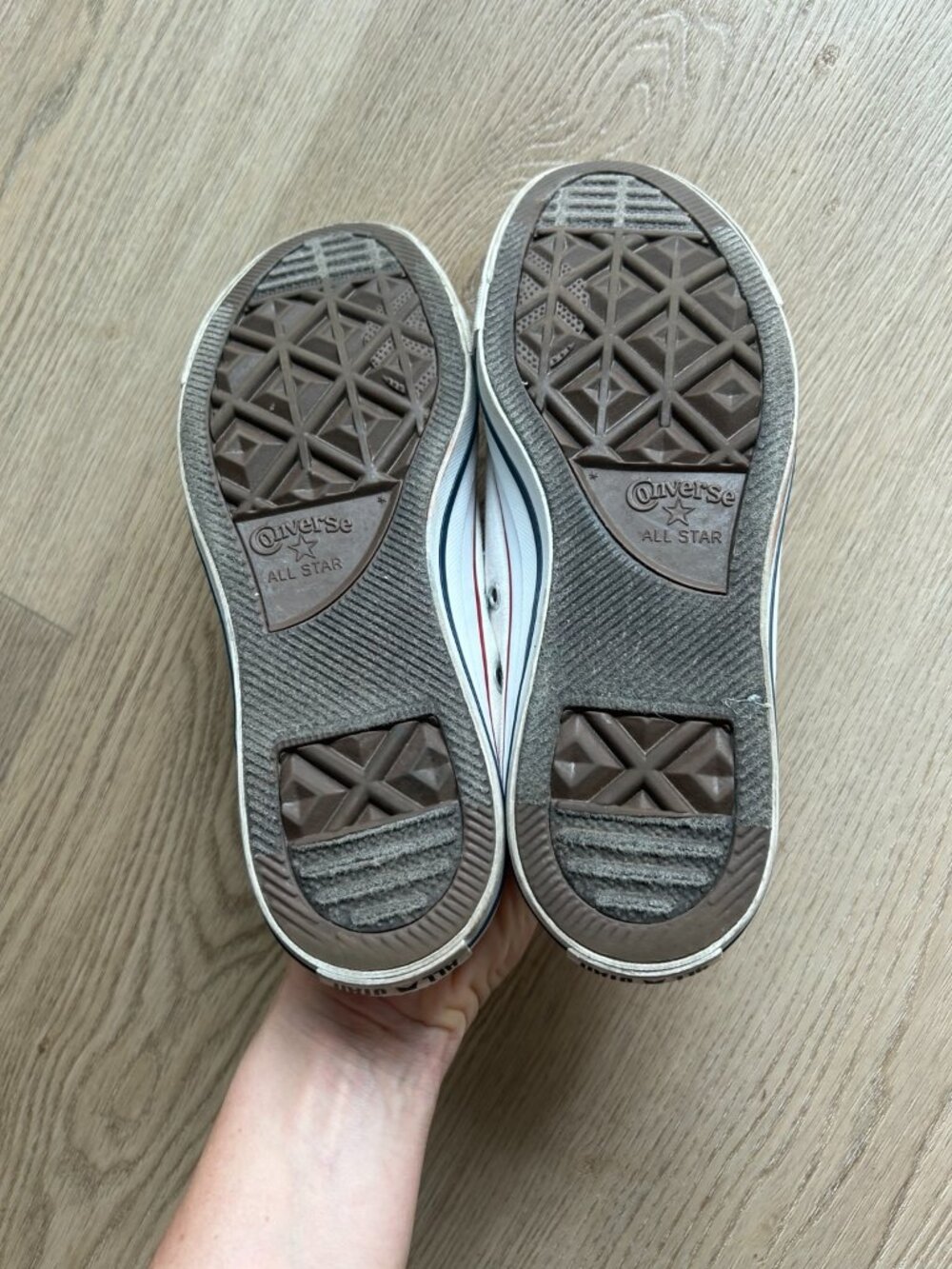 Converse Chuck Taylor All Star Shoreline White Slip-On Sneakers - Picture 5 of 8